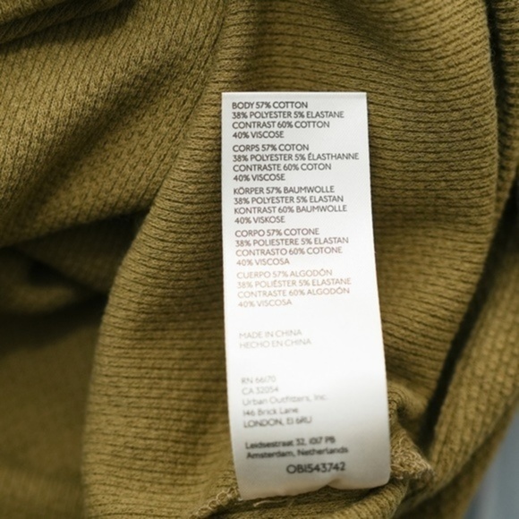 NWT FREE PEOPLE Mikah Layering Cuff Top SZ:L - Picture 9 of 11